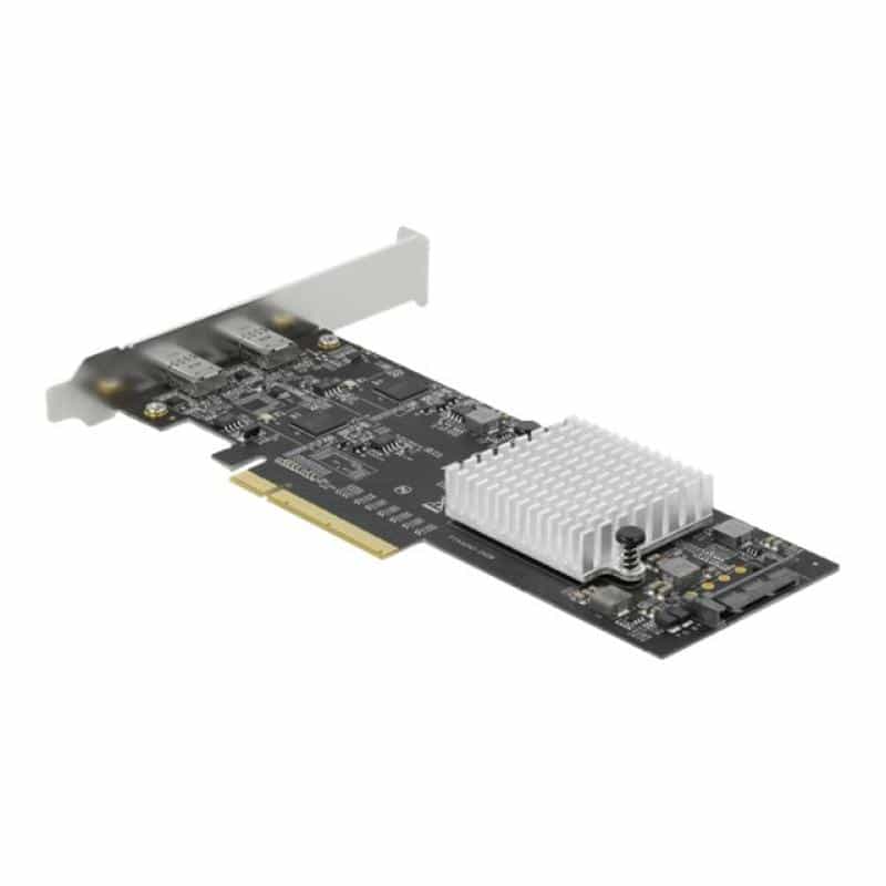 DELOCK PCI Express x8 Karte zu 2x extern SuperSpeed USB 20Gbps USB 3.2 Gen 2x2 USB Type-C Buchse Dua DELOCK PCI Express x8 Karte zu 2x extern SuperSpeed USB 20Gbps USB 3.2 Gen 2x2 USB Type-C Buchse Dua