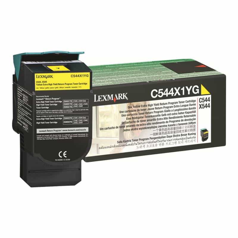 LEXMARK Besonders hohe Ergiebigkeit Gelb Tonerpatrone LCCP, LRP LEXMARK Besonders hohe Ergiebigkeit Gelb Tonerpatrone LCCP, LRP