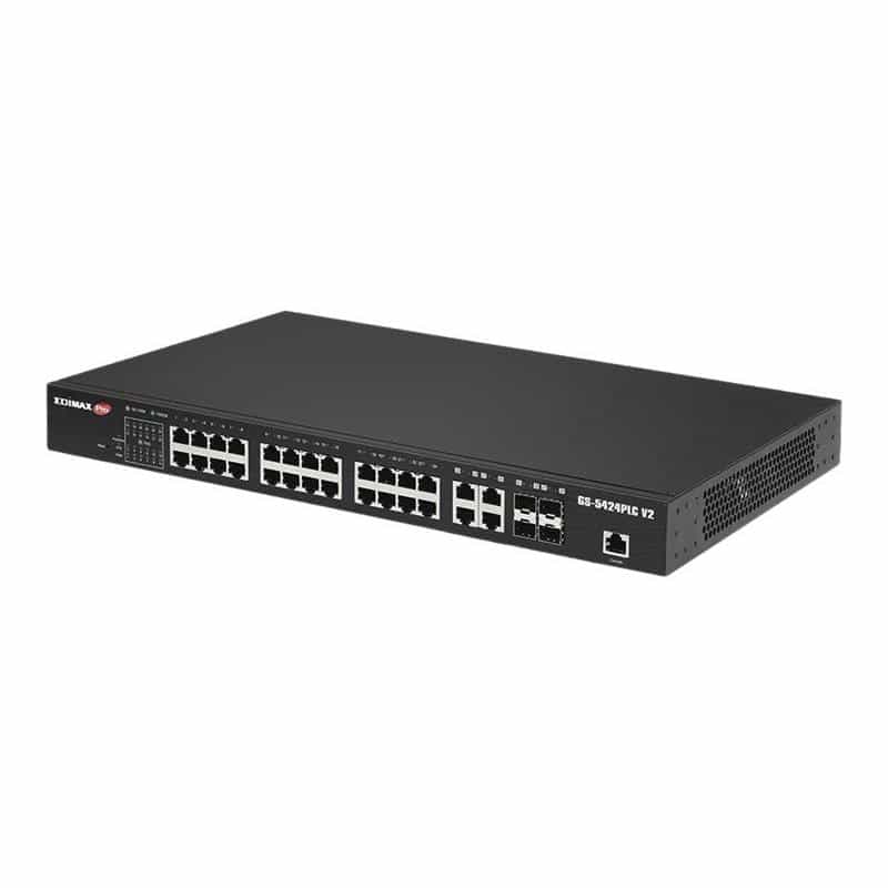 EDIMAX Switch EDIMAX Pro 24x GE GS-5424PLC V2 EDIMAX Switch EDIMAX Pro 24x GE GS-5424PLC V2
