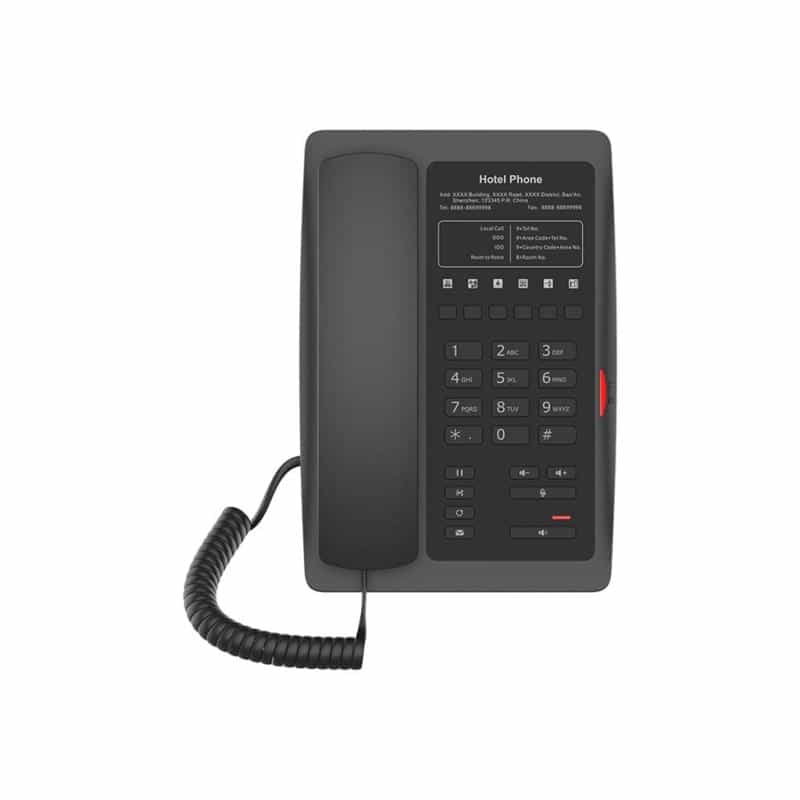 FANVIL Hoteltelefon H3W schwarz FANVIL Hoteltelefon H3W schwarz