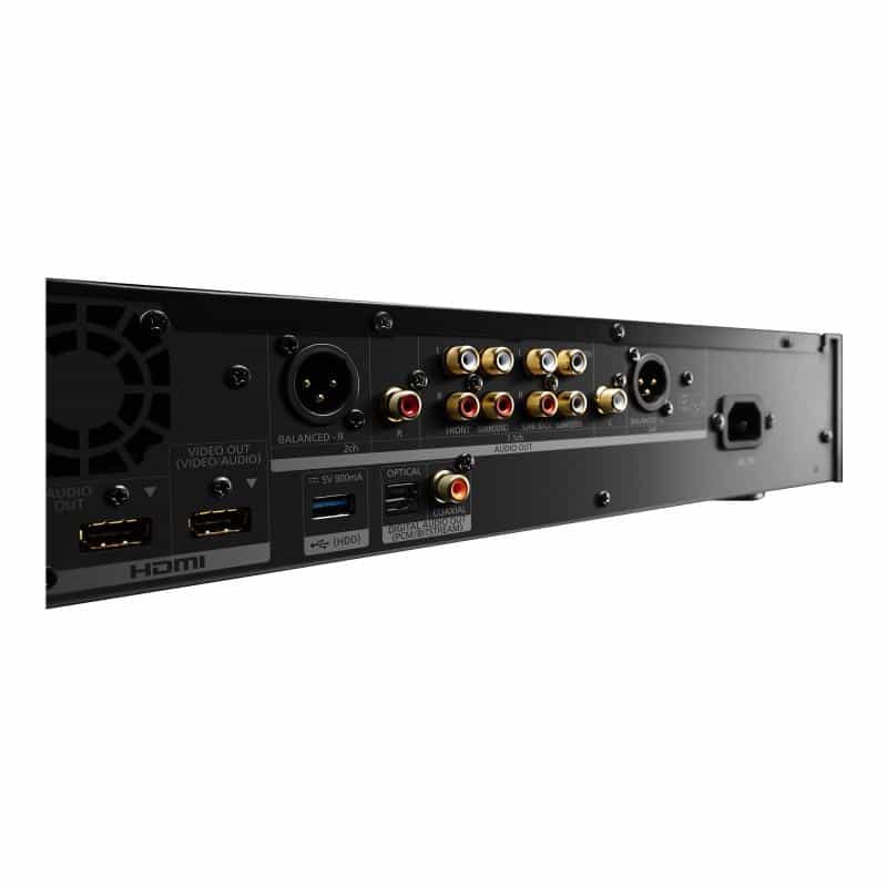 PANASONIC DP-UB9004EG1 sw Blu-ray-Player UHD/4K,HDR,HDR10+,Dolby Vision,Alu-Geh. PANASONIC DP-UB9004EG1 sw Blu-ray-Player UHD/4K,HDR,HDR10+,Dolby Vision,Alu-Geh.