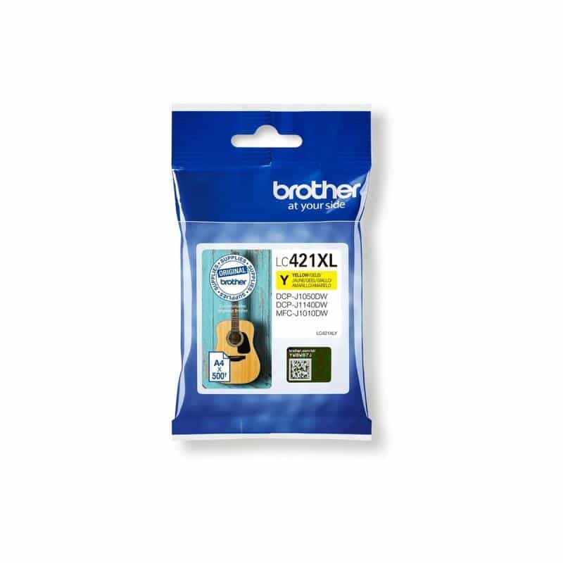 BROTHER Ink Brother LC-421XLY yellow BROTHER Ink Brother LC-421XLY yellow