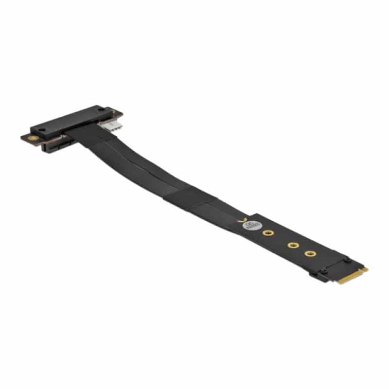DELOCK M.2 Key M>PCIe x4 NVMe gew. | +20cm Kabel DELOCK M.2 Key M>PCIe x4 NVMe gew. | +20cm Kabel