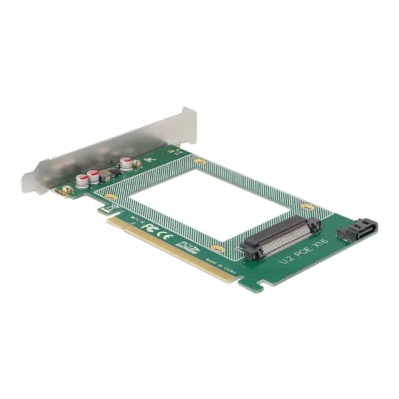 DELOCK PCIe x16 > 1 xint. U.2 NVMe | SFF-8639 DELOCK PCIe x16 > 1 xint. U.2 NVMe | SFF-8639