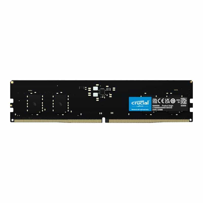 CRUCIAL UDIMM CL40 DDR5-4800 8GB CRUCIAL UDIMM CL40 DDR5-4800 8GB