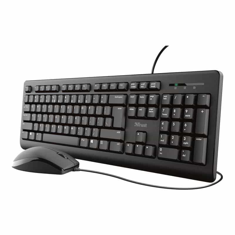 TRUST PRIMO TASTATUR AND MAUS SET DE TRUST PRIMO TASTATUR AND MAUS SET DE