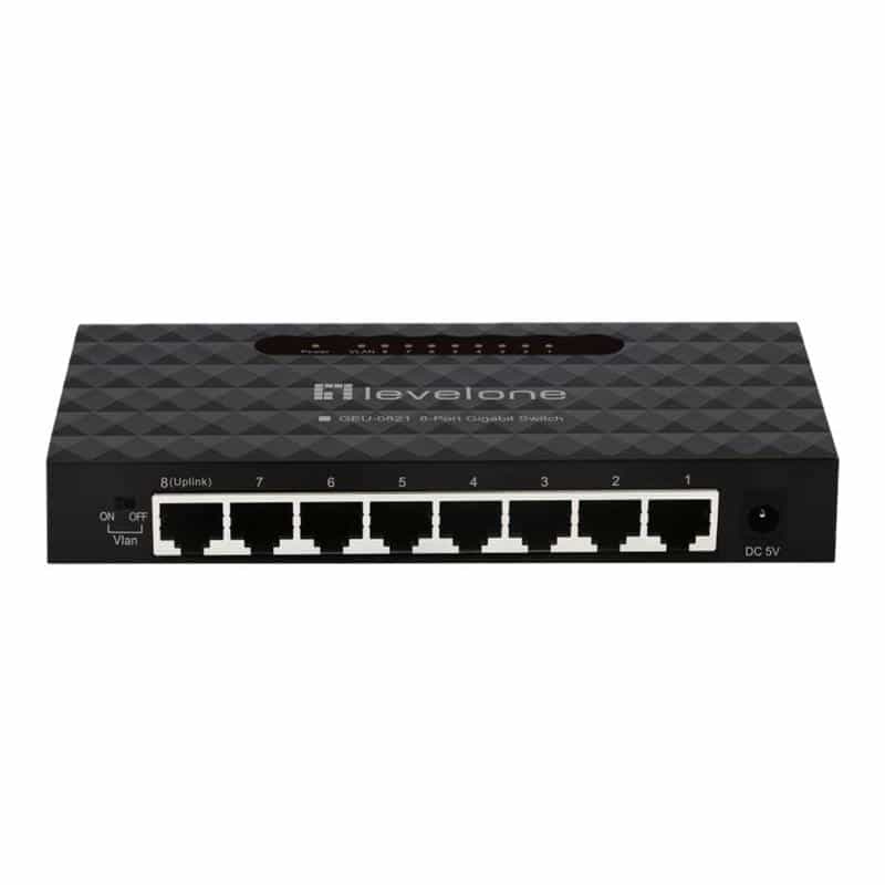 LEVELONE Switch 8x GE GEU-0821 LEVELONE Switch 8x GE GEU-0821