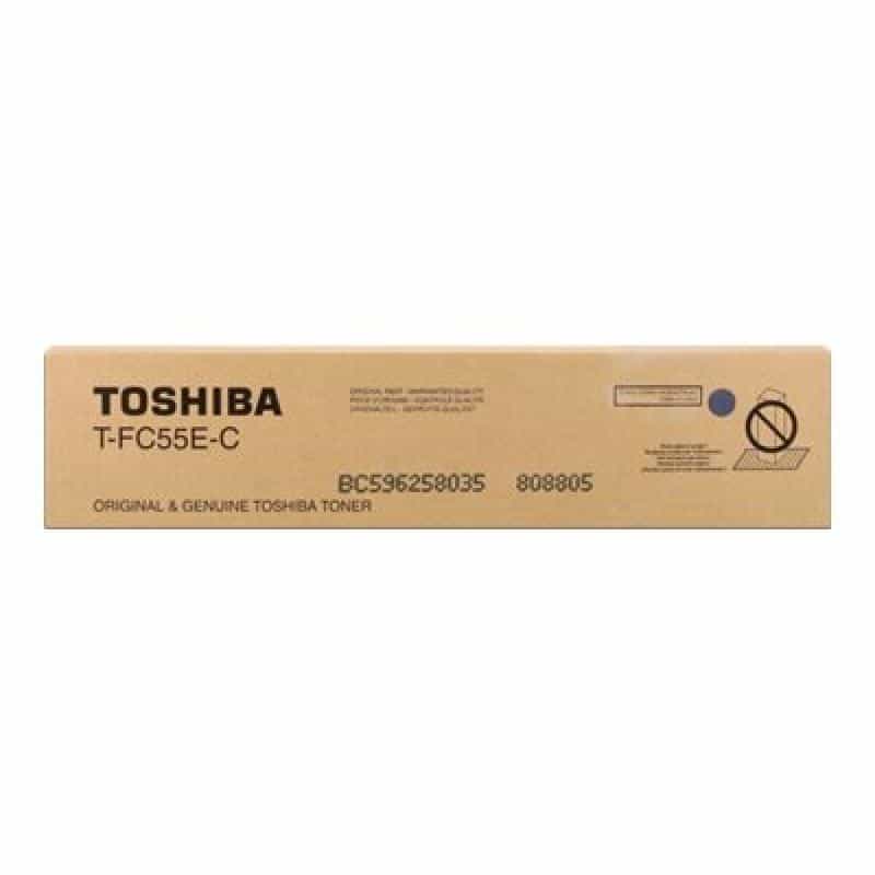TOSHIBA TFC55E C Cyan Tonerpatrone TOSHIBA TFC55E C Cyan Tonerpatrone
