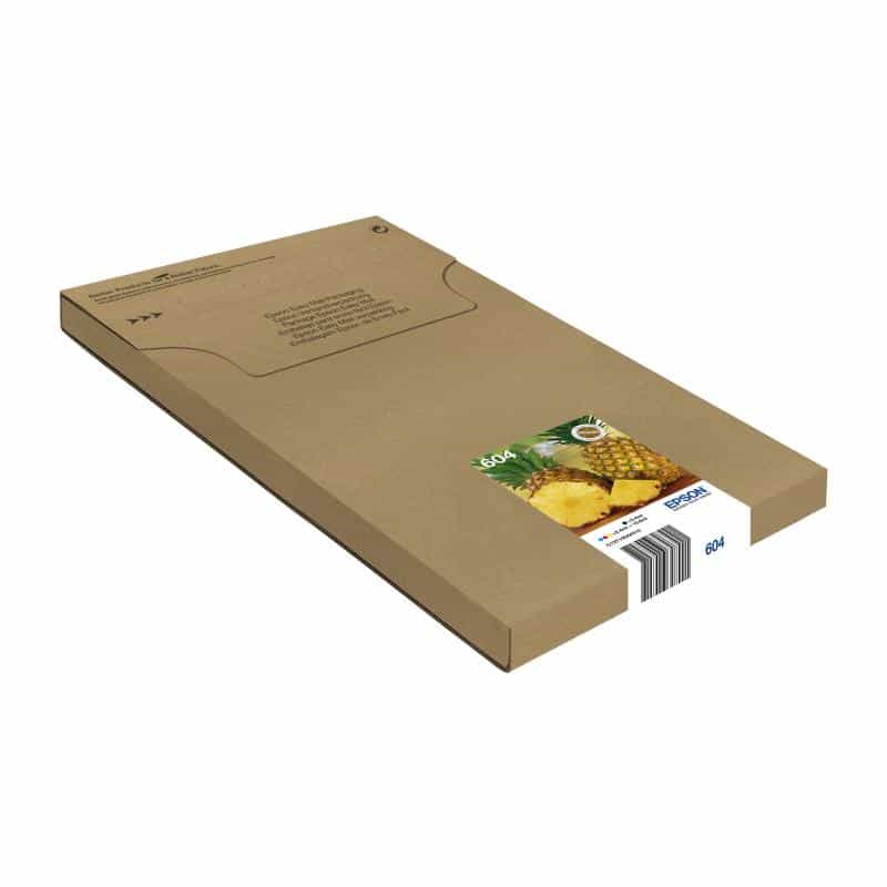 EPSON 604 Multipack Easy Mail Packaging - 4er-Pack - XL - Schwarz, Cyan, Magenta, Gelb EPSON 604 Multipack Easy Mail Packaging - 4er-Pack - XL - Schwarz, Cyan, Magenta, Gelb