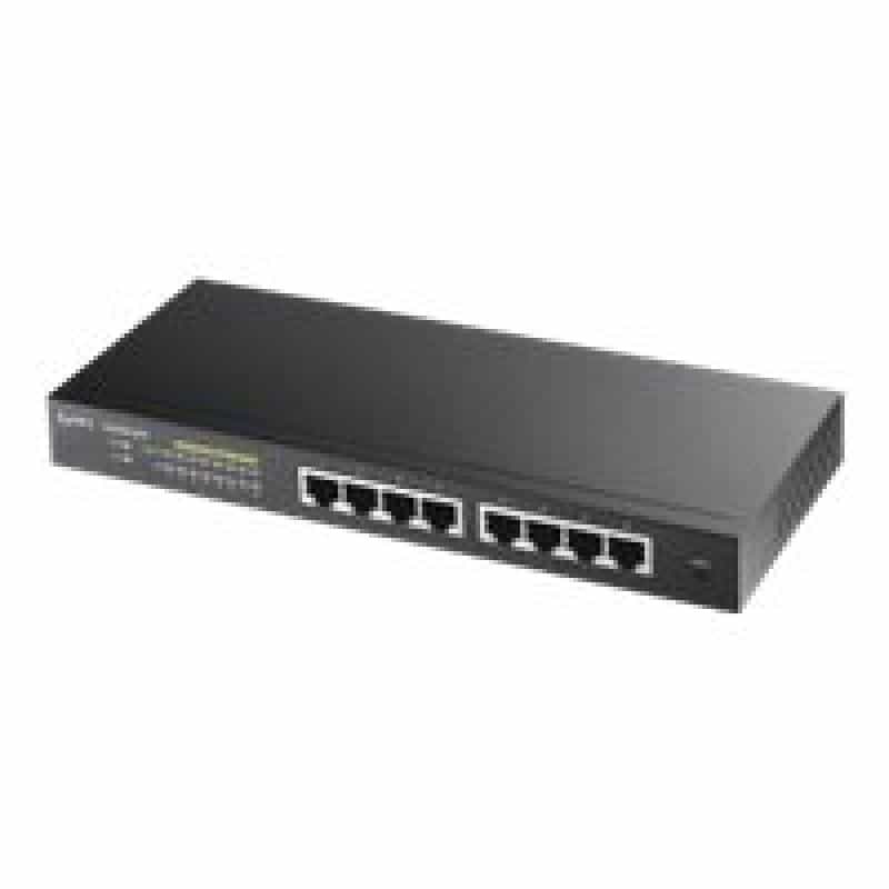 ZyXEL Smart Switch 8x GbE GS1900-8HP V3 L2 PoE 70Watt ZyXEL Smart Switch 8x GbE GS1900-8HP V3 L2 PoE 70Watt