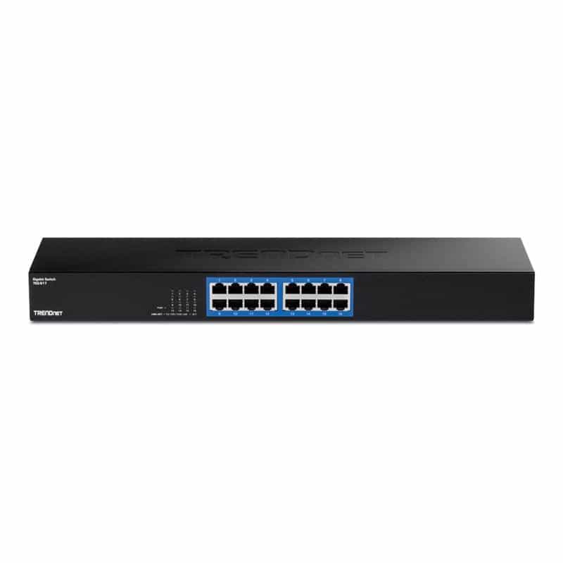 TRENDnet Switch 16 Port Gbit 19" Metall TRENDnet Switch 16 Port Gbit 19" Metall