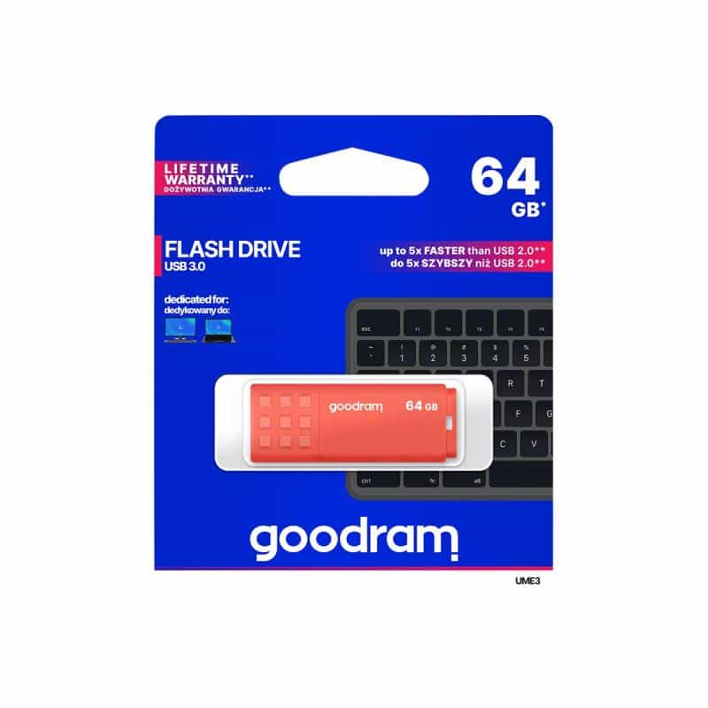 GOODRAM UME3 USB 3.0 64GB Orange GOODRAM UME3 USB 3.0 64GB Orange