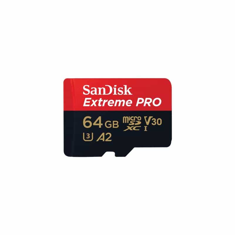 SANDISK 64GB SanDisk Extreme Pro MicroSDXC 200MB/s +Adapter SANDISK 64GB SanDisk Extreme Pro MicroSDXC 200MB/s +Adapter