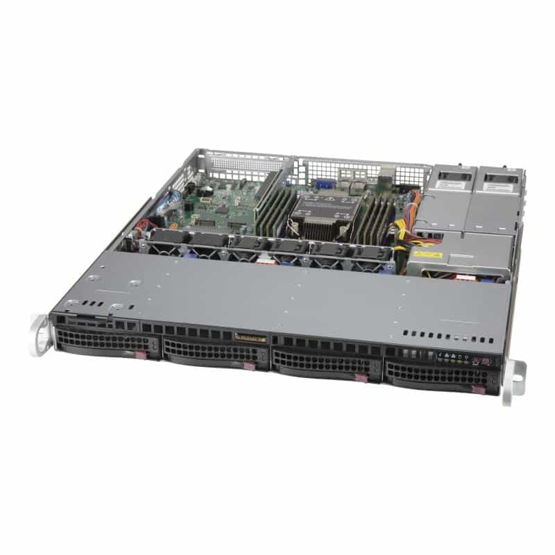 SUPERMICRO Server Geh Super Micro 1U/2x400W/4x3.5" 813MF2TQC4-R407CB SUPERMICRO Server Geh Super Micro 1U/2x400W/4x3.5" 813MF2TQC4-R407CB