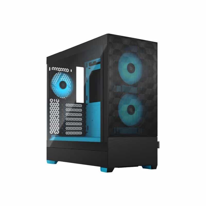 FRACTAL DESIGN Pop Air RGB Cyan Core TG Clear Tint FRACTAL DESIGN Pop Air RGB Cyan Core TG Clear Tint