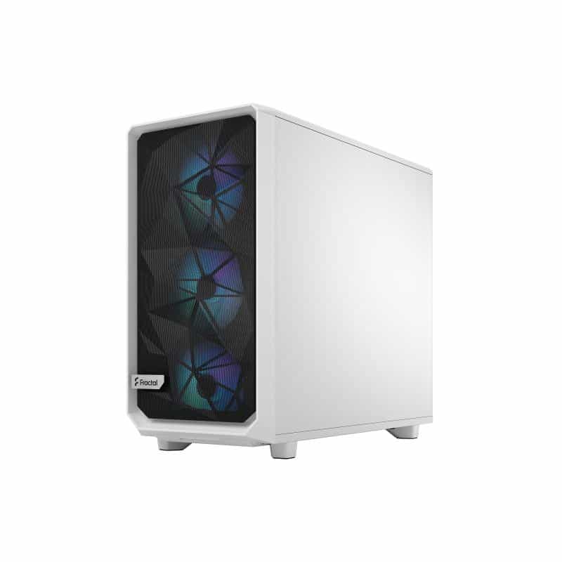 FRACTAL DESIGN Meshify 2 RGB White TG Clear Tint FRACTAL DESIGN Meshify 2 RGB White TG Clear Tint
