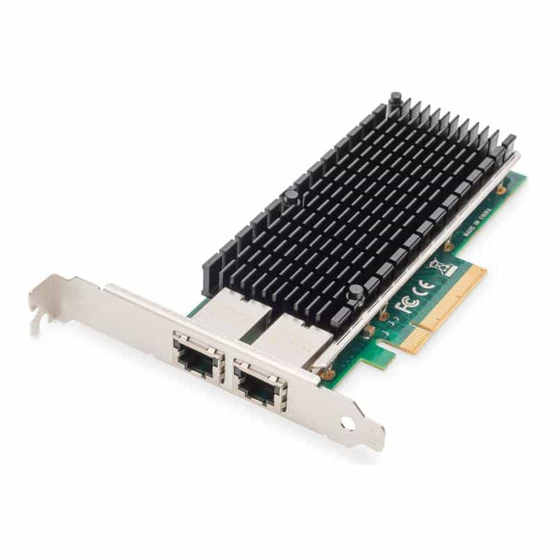 DIGITUS PCI Expr Card 2x Cat6a RJ45 High+Lowprofile DIGITUS PCI Expr Card 2x Cat6a RJ45 High+Lowprofile