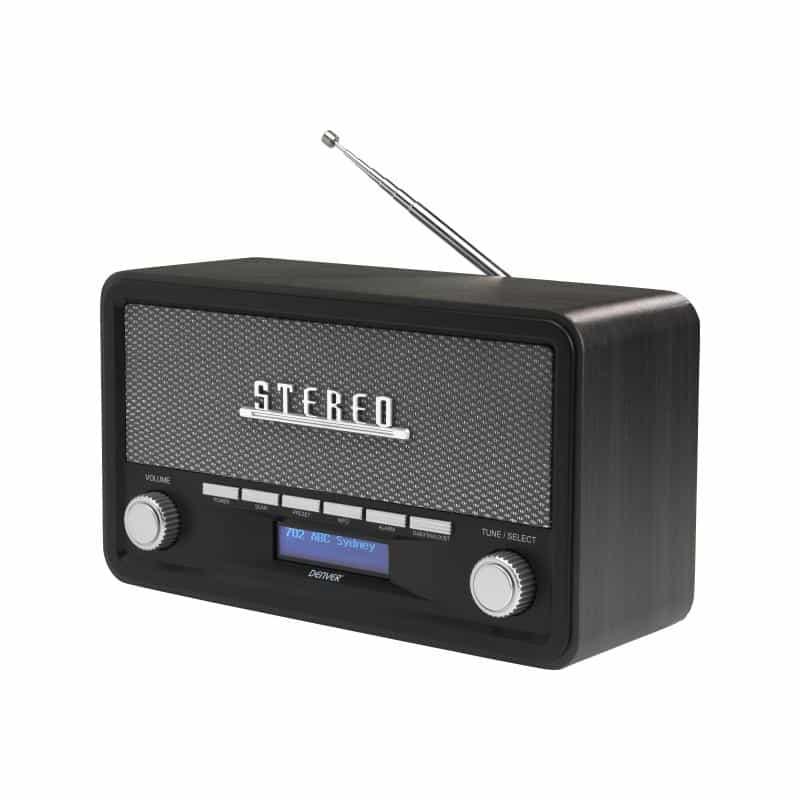 DENVER DAB-18 Küchenradio UKW, DAB+ Bluetooth® Weckfunktion Dunkelgrau DENVER DAB-18 Küchenradio UKW, DAB+ Bluetooth® Weckfunktion Dunkelgrau