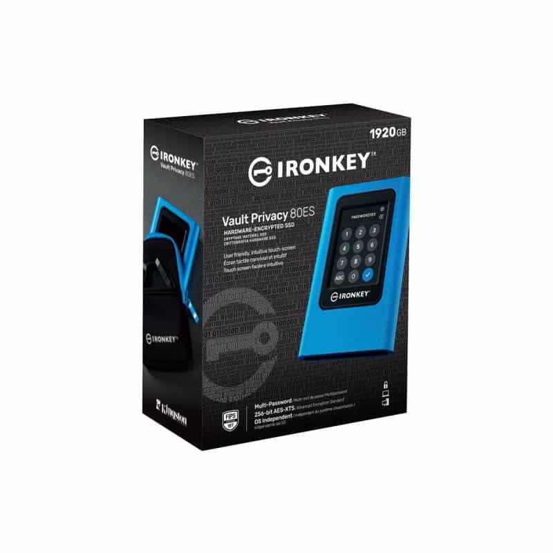 KINGSTON IronKey Vault Privacy 80 1,9TB KINGSTON IronKey Vault Privacy 80 1,9TB