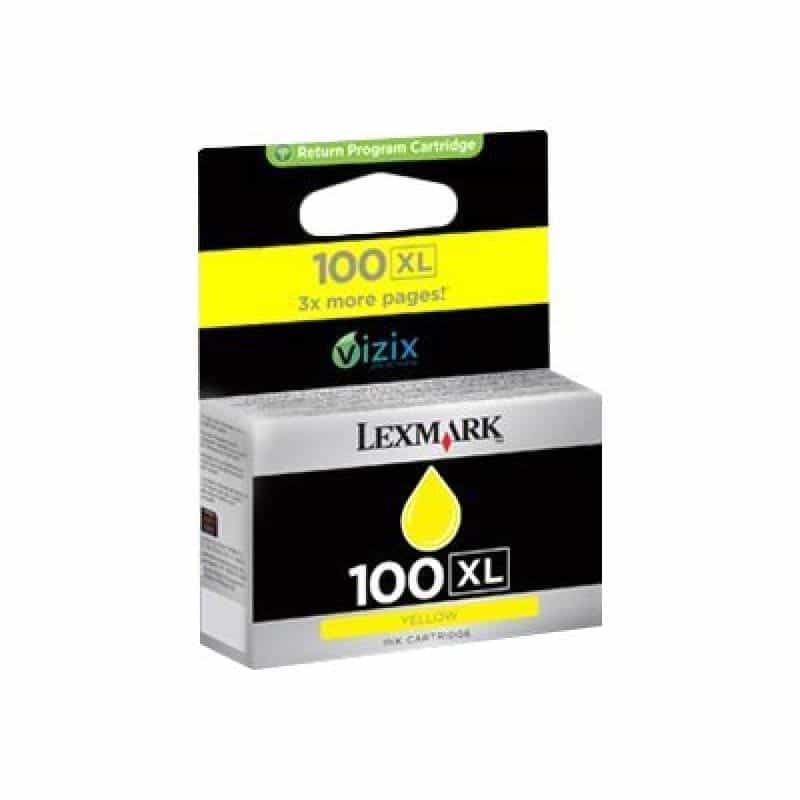 LEXMARK Cartridge No. 100XL Gelb Tintenpatrone LCCP, LRP LEXMARK Cartridge No. 100XL Gelb Tintenpatrone LCCP, LRP