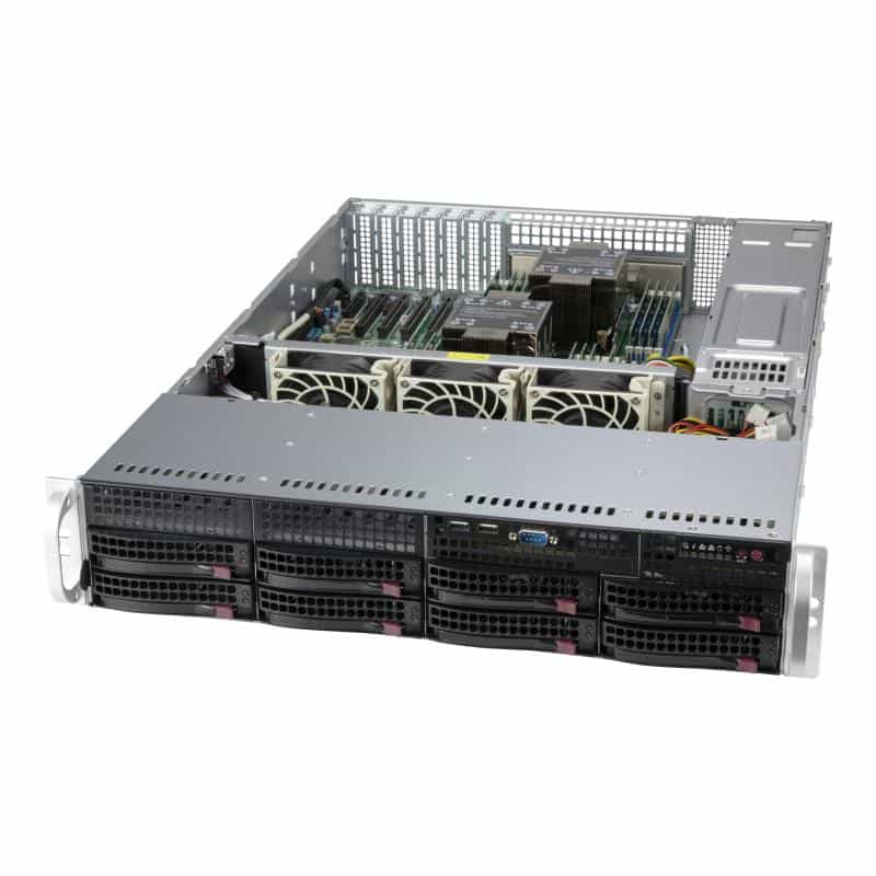 SUPERMICRO Gehäuse SuperChassis CSE-825BTQC-R1K23LPB Black SUPERMICRO Gehäuse SuperChassis CSE-825BTQC-R1K23LPB Black