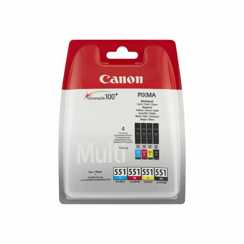 CANON Ink/CLI-551 C/M/Y/BK MULTI SEC CANON Ink/CLI-551 C/M/Y/BK MULTI SEC