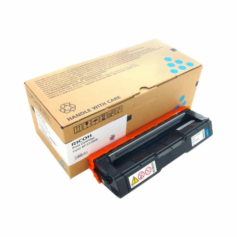 RICOH Cyan Tonerpatrone RICOH Cyan Tonerpatrone