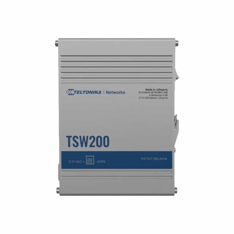 TELTONIKA TSW200 - Switch - unmanaged - 8 x 10/100/1000 + 2 x Gigabit SFP TELTONIKA TSW200 - Switch - unmanaged - 8 x 10/100/1000 + 2 x Gigabit SFP