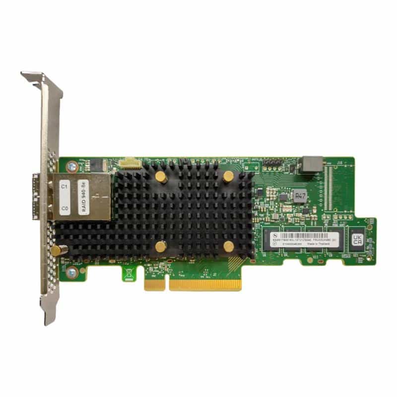 LENOVO ThinkSystem RAID 940-8e 4GB Flash PCIe Gen4 12Gb Adapter LENOVO ThinkSystem RAID 940-8e 4GB Flash PCIe Gen4 12Gb Adapter