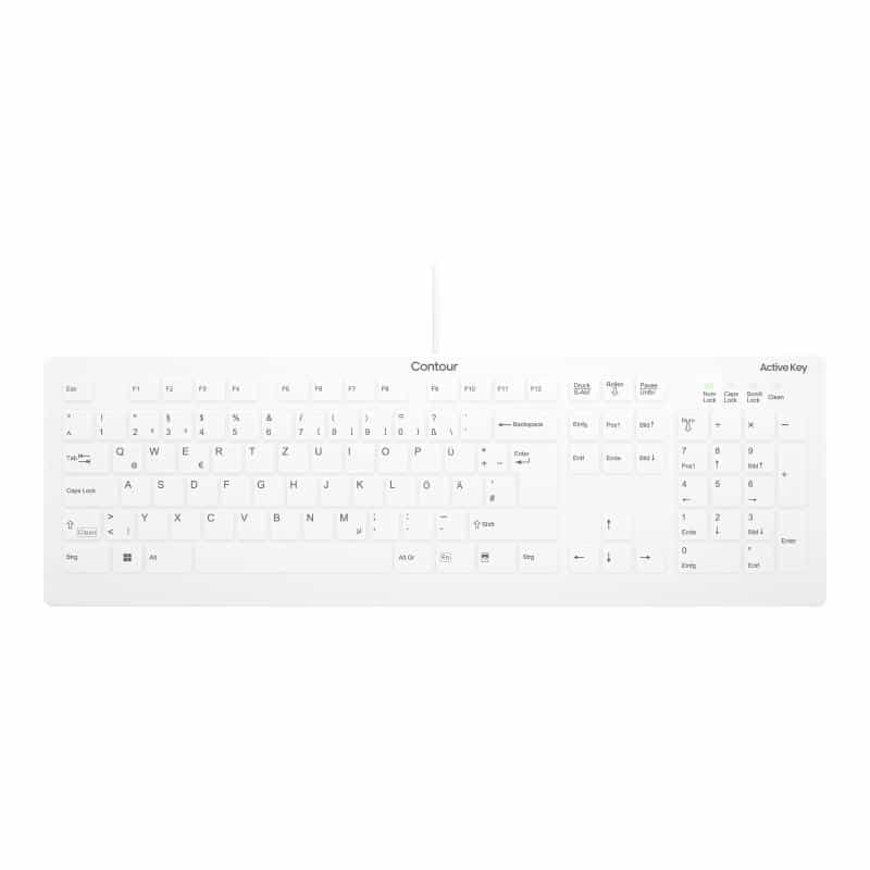 CHERRY ACTIVE KEY MTA AK-C8112 Corded DE-Layout weiß CHERRY ACTIVE KEY MTA AK-C8112 Corded DE-Layout weiß