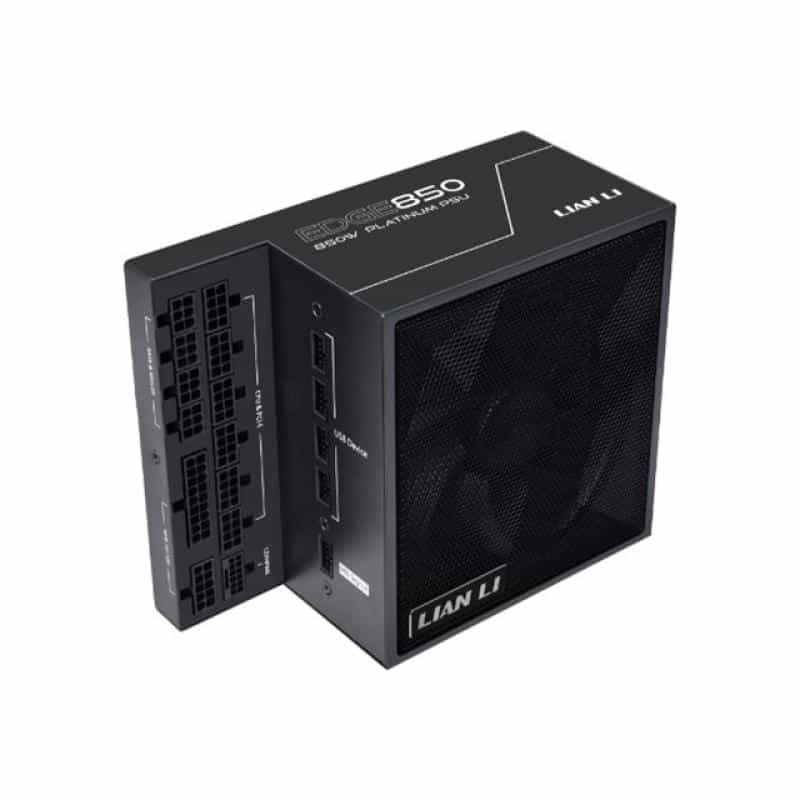 LIAN LI EDGE EG0850 80 PLUS Platinum Netzteil, PCIe 5.1, ATX 3.1 - 850 Watt, schwarz LIAN LI EDGE EG0850 80 PLUS Platinum Netzteil, PCIe 5.1, ATX 3.1 - 850 Watt, schwarz