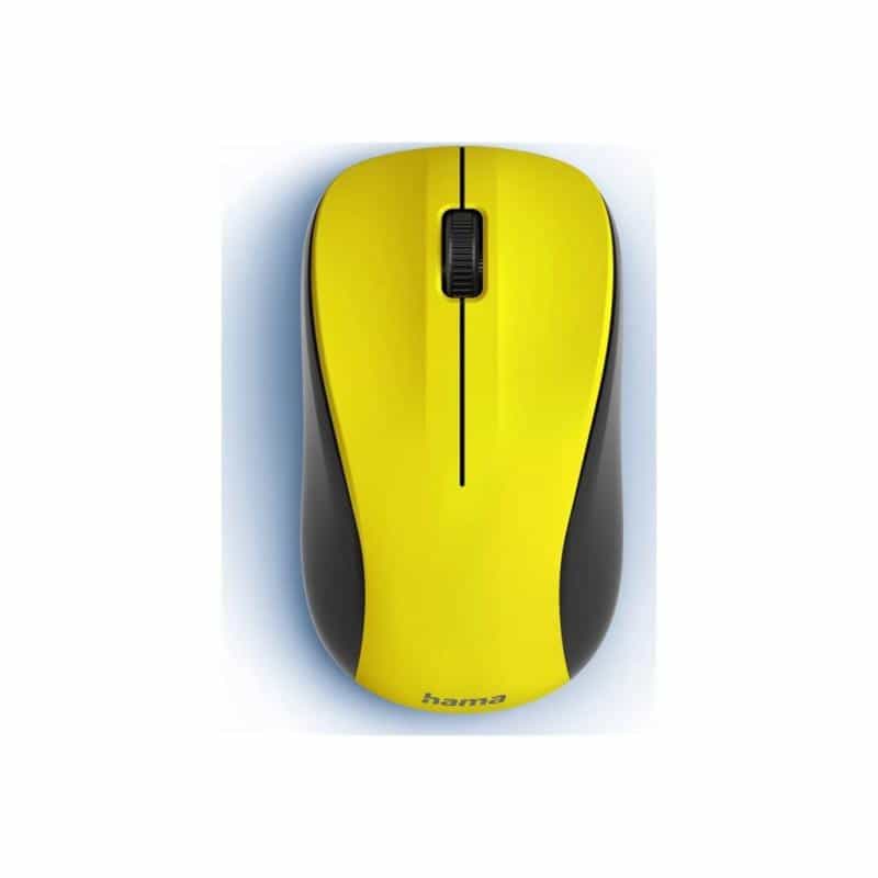 HAMA Wireless 3-Tasten Maus MW-300 V2 gelb (00173023) HAMA Wireless 3-Tasten Maus MW-300 V2 gelb (00173023)