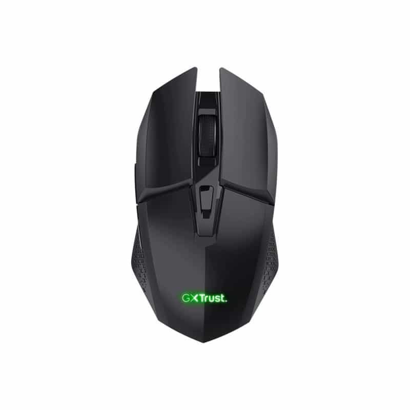TRUST GXT 110 FELOX - Maus - beleuchtet - 6 Tasten - kabellos - kabelloser Empfänger (USB) - Booster TRUST GXT 110 FELOX - Maus - beleuchtet - 6 Tasten - kabellos - kabelloser Empfänger (USB) - Booster