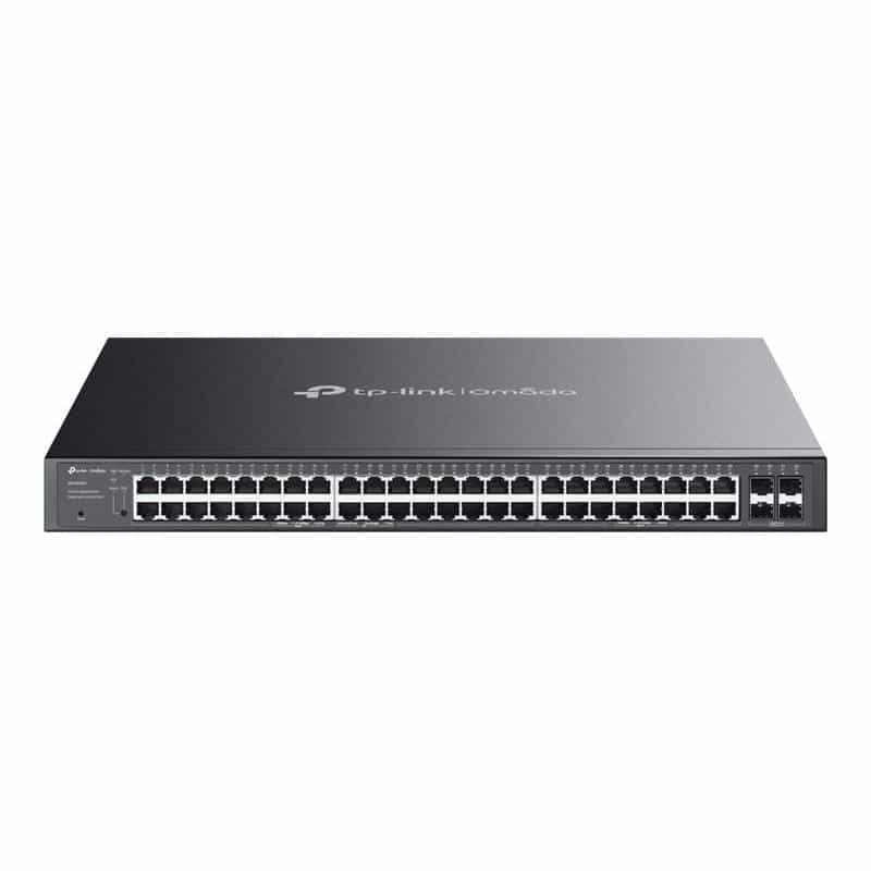 TP-LINK Omada 52-Port Gigabit Smart Switch with 32-Port PoE+ TP-LINK Omada 52-Port Gigabit Smart Switch with 32-Port PoE+