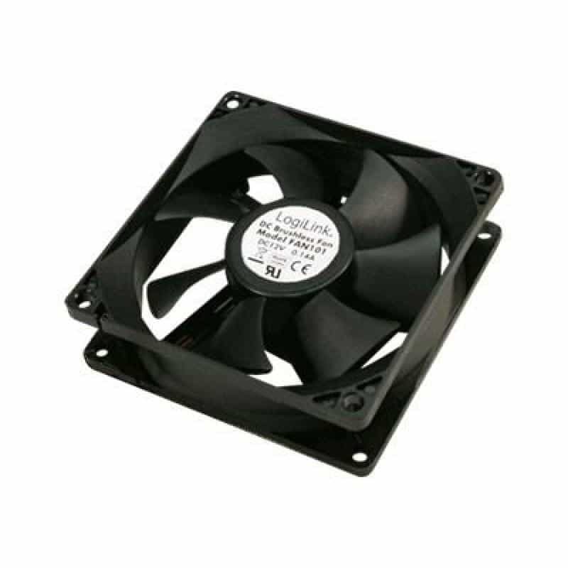 LOGILINK Lüfter 80*80*25mm LogiLink 32,6 dB schwarz m. Y-Kabel LOGILINK Lüfter 80*80*25mm LogiLink 32,6 dB schwarz m. Y-Kabel