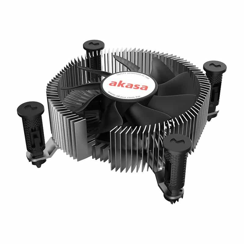 AKASA AK-CC6602HP01 Low Profile CPU-Kühler - Sockel LGA 1700, 30 mm Höhe AKASA AK-CC6602HP01 Low Profile CPU-Kühler - Sockel LGA 1700, 30 mm Höhe