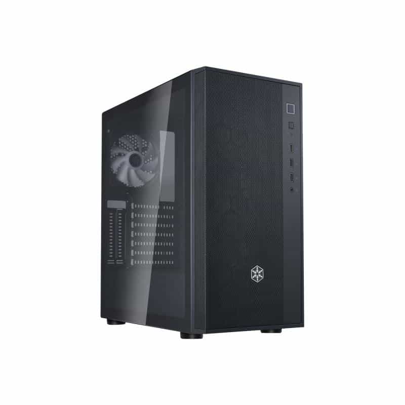 SILVERSTONE Fara R1 PRO V2 Midi-Tower, Tempered Glass - schwarz SILVERSTONE Fara R1 PRO V2 Midi-Tower, Tempered Glass - schwarz
