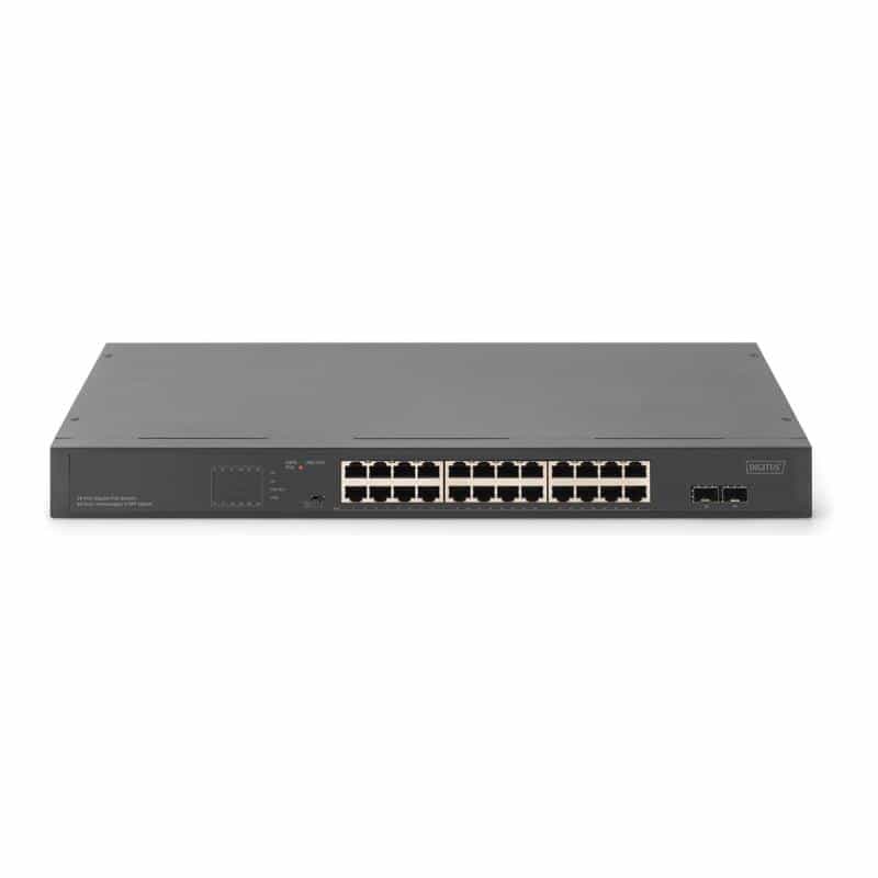 DIGITUS Switch 24-Port Gigabit Unmanaged schwarz DIGITUS Switch 24-Port Gigabit Unmanaged schwarz