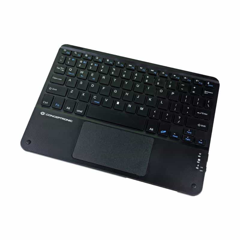 CONCEPTRONIC Wireless Tastatur, Layout englisch 10" schwarz CONCEPTRONIC Wireless Tastatur, Layout englisch 10" schwarz