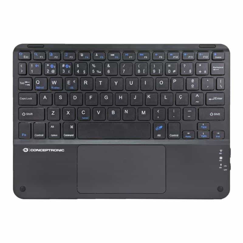 CONCEPTRONIC Wireless Tastatur, Layout portug. 10" schwarz CONCEPTRONIC Wireless Tastatur, Layout portug. 10" schwarz