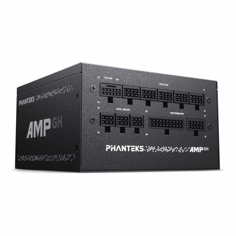 PHANTEKS AMP GH 750W 80 PLUS Gold Netzteil, PCIe 5.1, ATX 3.1 - 750 Watt, schwarz PHANTEKS AMP GH 750W 80 PLUS Gold Netzteil, PCIe 5.1, ATX 3.1 - 750 Watt, schwarz