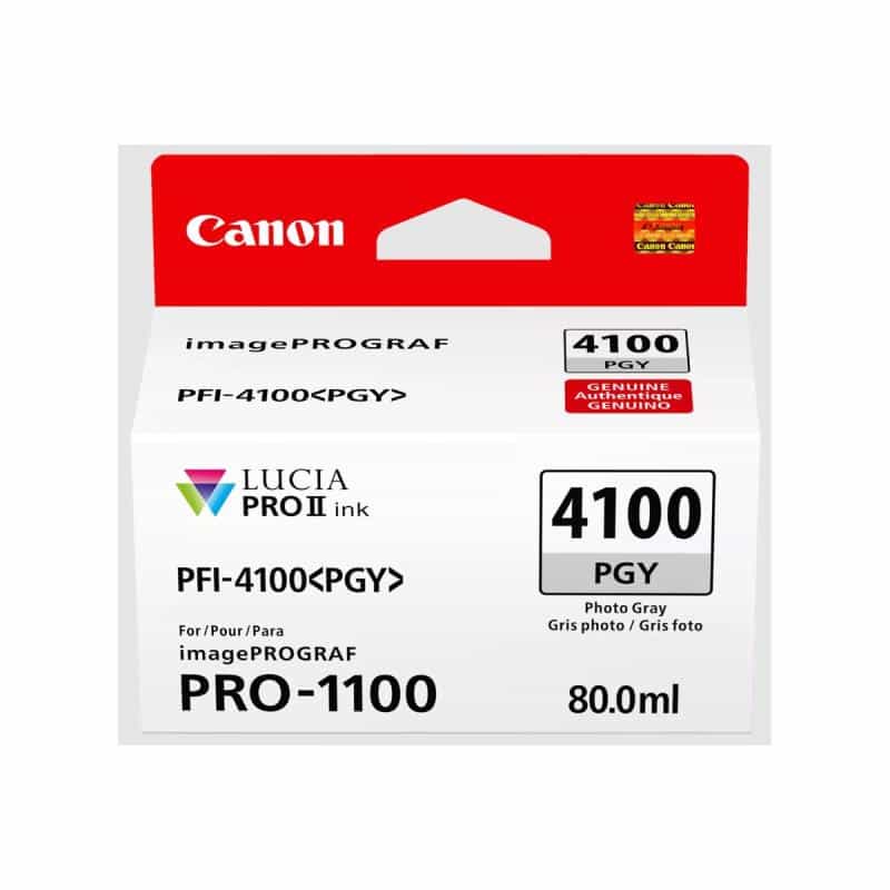 CANON PFI-4100 PGY (Foto-Grau) CANON PFI-4100 PGY (Foto-Grau)