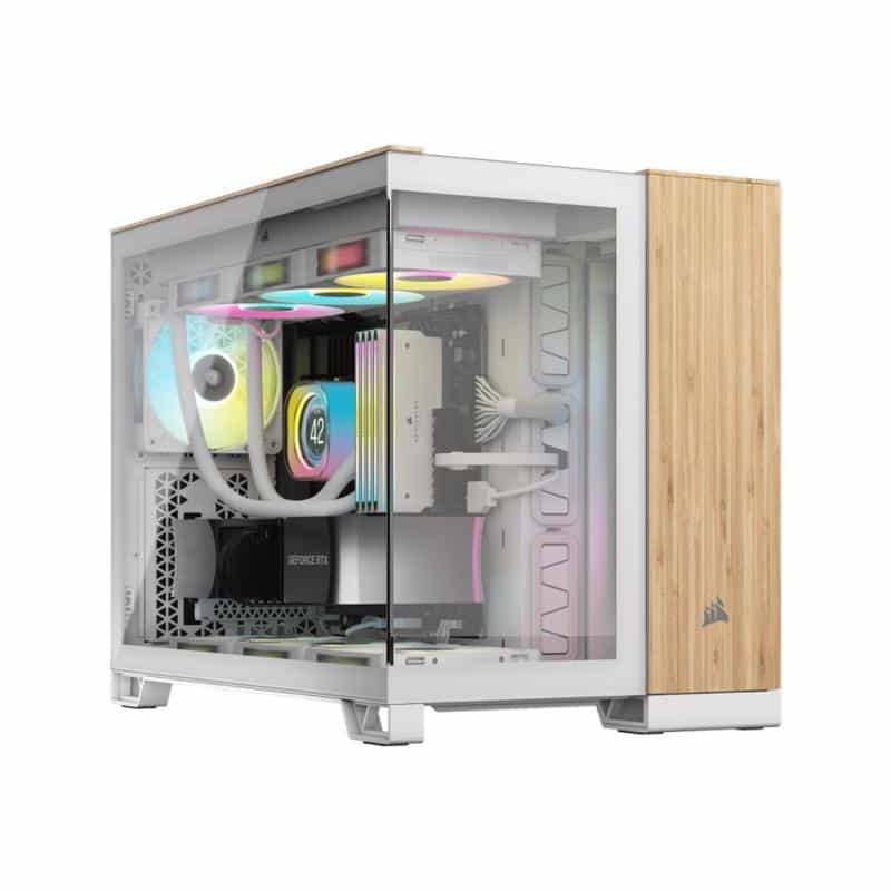 CORSAIR 2500X - Mid tower - micro ATX - Seitenteil mit Fenster (gehärtetes Glas) CORSAIR 2500X - Mid tower - micro ATX - Seitenteil mit Fenster (gehärtetes Glas)