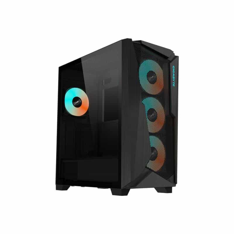 GIGABYTE GB-C301G-TYPE-C-V2 Midi Tower Gaming Gehäuse mit Sichtfenster GIGABYTE GB-C301G-TYPE-C-V2 Midi Tower Gaming Gehäuse mit Sichtfenster