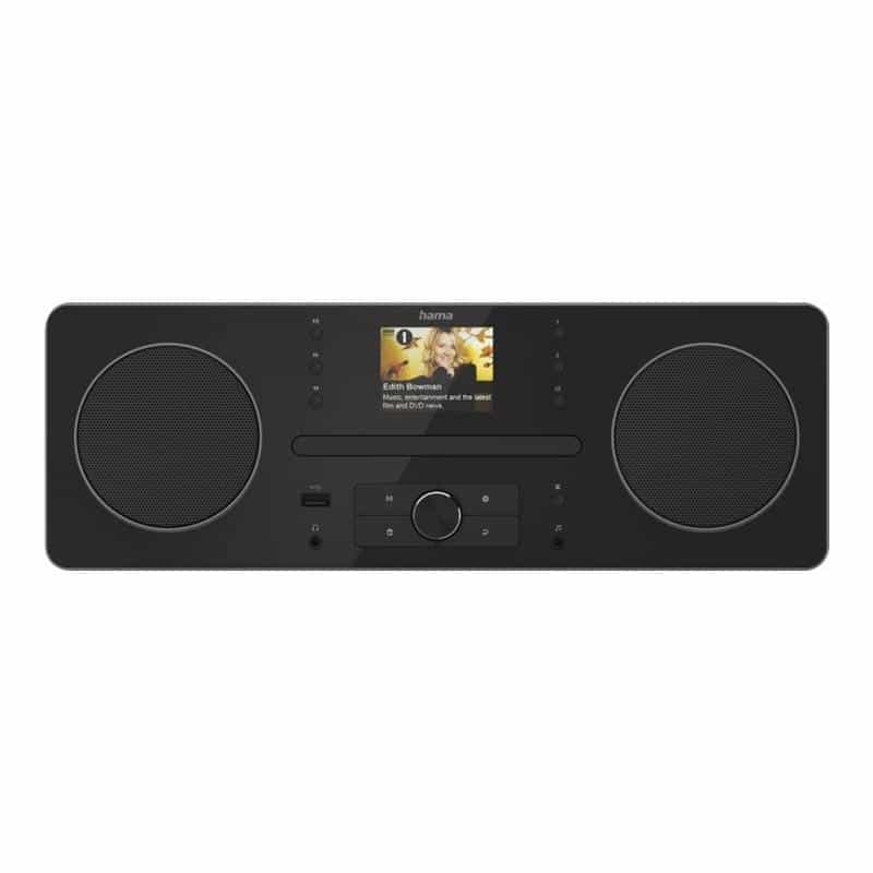 HAMA 00054254 Digitalradio "DR1560CBT", DAB+/FM/CD/Bluetooth RX, Schwarz HAMA 00054254 Digitalradio "DR1560CBT", DAB+/FM/CD/Bluetooth RX, Schwarz