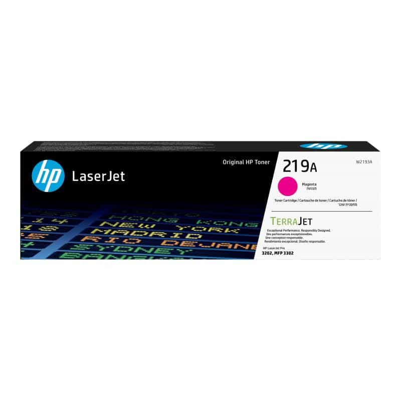 HP 219A Magenta Original LaserJet Toner Cartridge HP 219A Magenta Original LaserJet Toner Cartridge