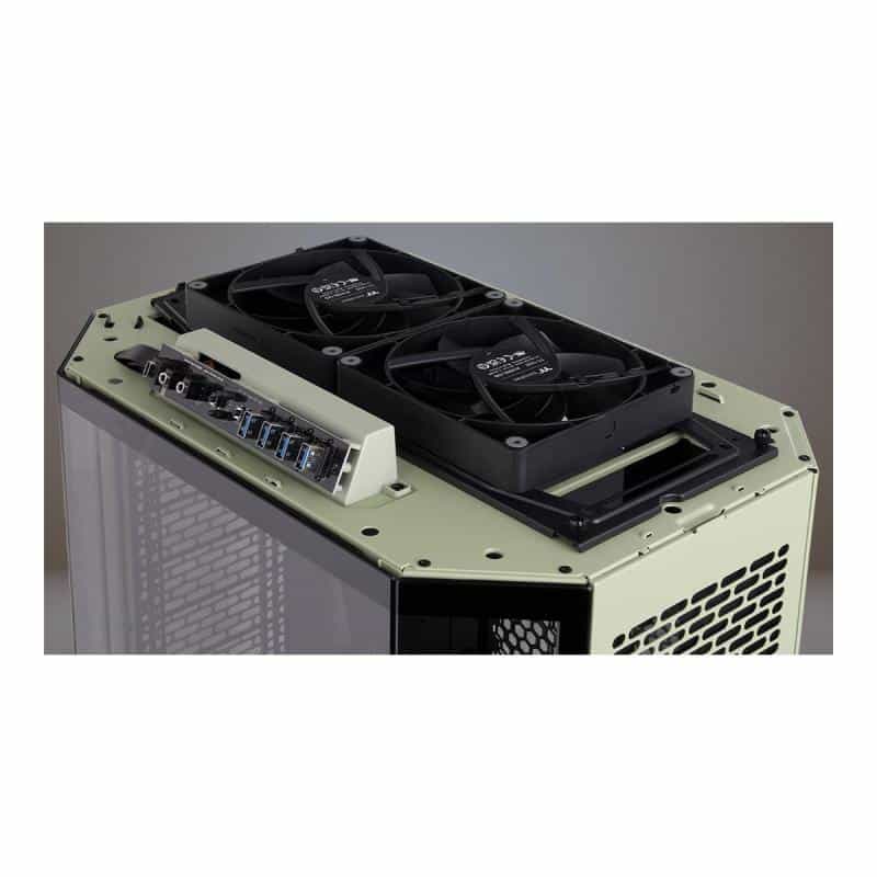 THERMALTAKE The Tower 600 - Mid tower - ATX - Seitenteil mit Fenster (gehärtetes Glas) THERMALTAKE The Tower 600 - Mid tower - ATX - Seitenteil mit Fenster (gehärtetes Glas)