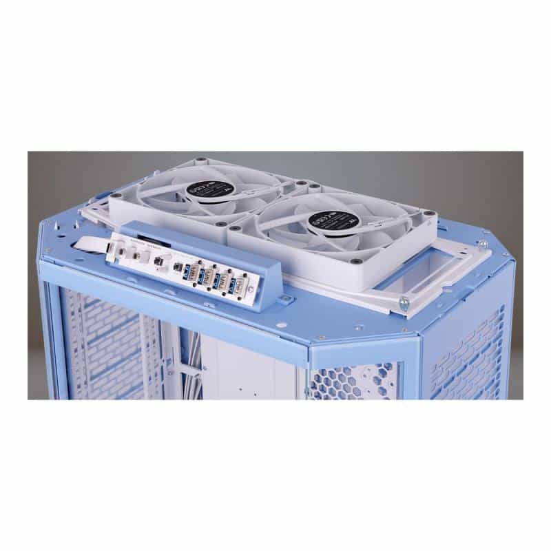THERMALTAKE The Tower 600 - Mid tower - ATX - Seitenteil mit Fenster (gehärtetes Glas) THERMALTAKE The Tower 600 - Mid tower - ATX - Seitenteil mit Fenster (gehärtetes Glas)