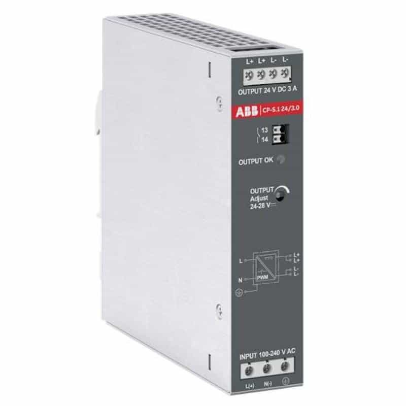 ABB CP-S.1 24/3.0 Schaltnetzteil 24 V/DC 4.5 A 72 W ABB CP-S.1 24/3.0 Schaltnetzteil 24 V/DC 4.5 A 72 W
