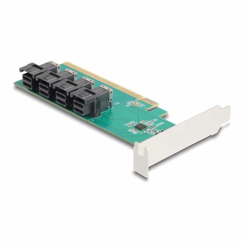 DELOCK PCI Express x16 Karte zu 4 int. SSF-8643 NVMe Bifurc. DELOCK PCI Express x16 Karte zu 4 int. SSF-8643 NVMe Bifurc.
